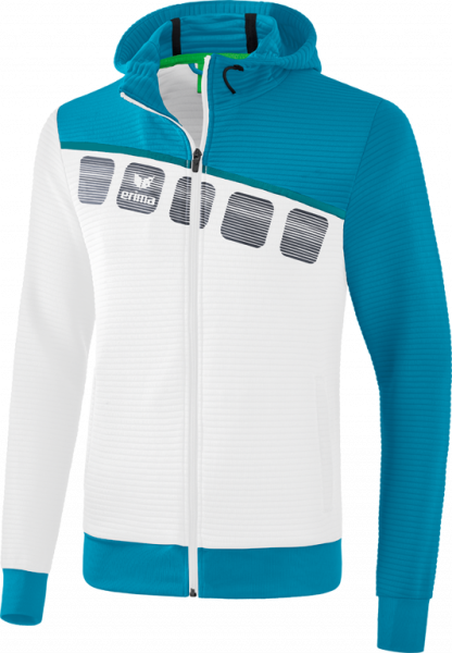 Kids 5-C Trainingsjacke mit Kapuze